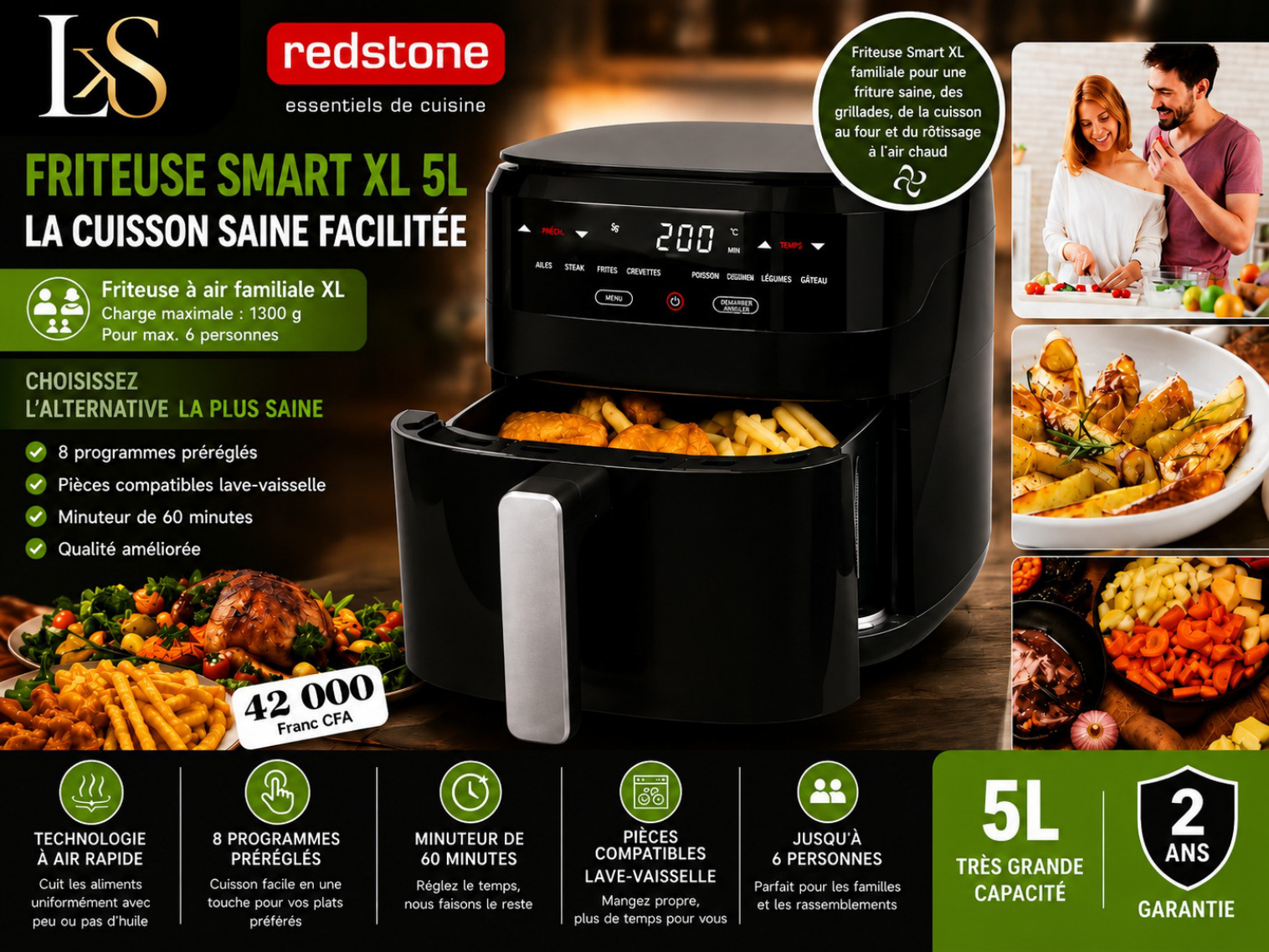 Friteuse Smart XL 5L